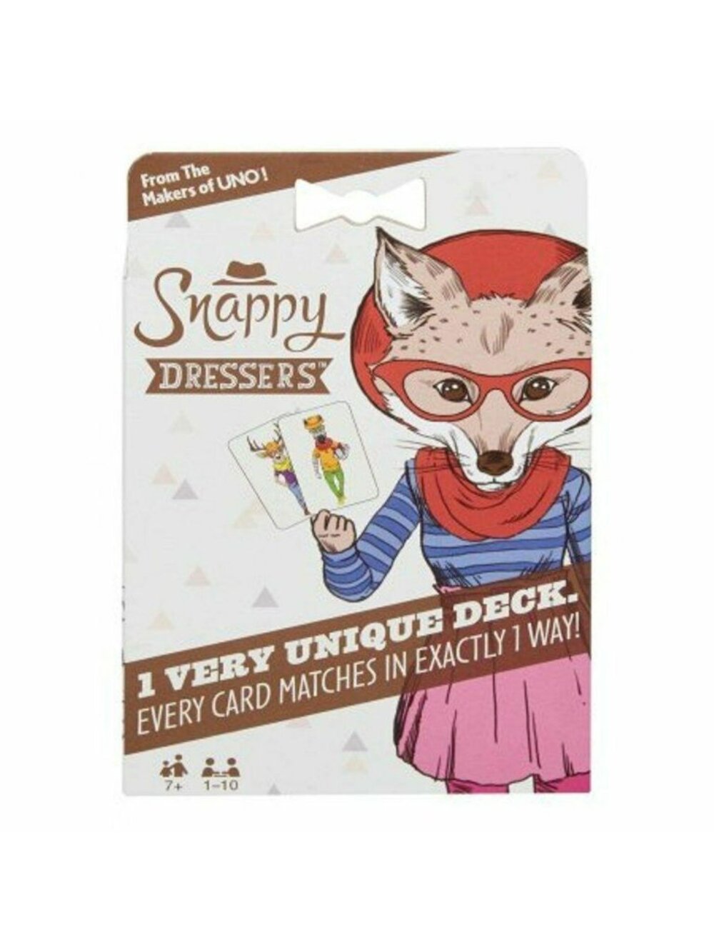 Snappy Dressers Very Unique Deck Card Game Match Mattel 1-10 Players LH1002